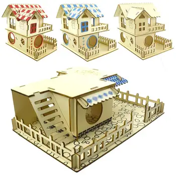 Small Animal Nest Wooden Hamster Hideout House Creative Hedgehog Villa Pet Rat Living Habitat Dutch Pig Cage Pet Accessories
Small Animal Nest Wooden Hamster Hideout House Creative Hedgehog Villa Pet Rat Living Habitat Dutch Pig Cage Pet Accessories