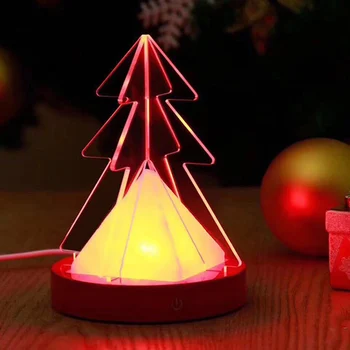 Christmas Tree Salt Night Light Lamp Dimmable Salt Lamp Home Bedroom HYD88 
Christmas Tree Salt Night Light Lamp Dimmable Salt Lamp Home Bedroom HYD88