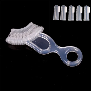 1/2/5Pcs Baby Finger Toothbrush Silicon Children Teeth Clear Soft Silicone Infant Tooth Brush Rubber Cleaning Baby Brush
1/2/5Pcs Baby Finger Toothbrush Silicon Children Teeth Clear Soft Silicone Infant Tooth Brush Rubber Cleaning Baby Brush