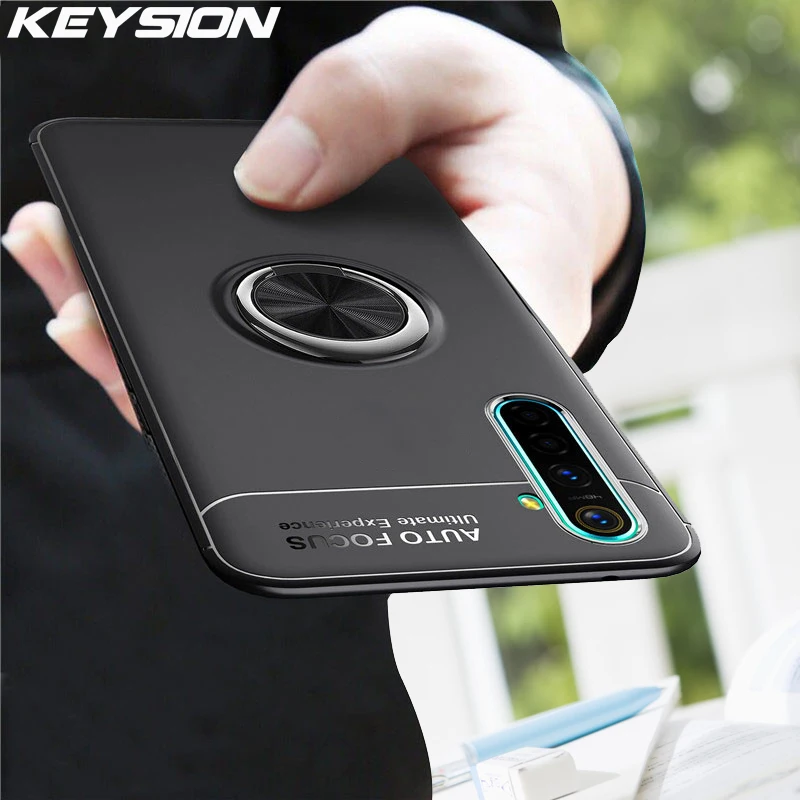 KEYSION противоударный чехол для Realme XT X X2 5 Pro мягкая силиконовая подставка с