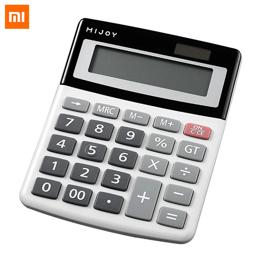 New Original Xiaomi Mijia Mijoy Calculator Student Calculation Tool 12 Bits LCD Display Intelligent Shutdown Function Calculator
New Original Xiaomi Mijia Mijoy Calculator Student Calculation Tool 12 Bits LCD Display Intelligent Shutdown Function Calculator