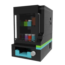 MOC Vending Machine Decryption Puzzle Box Building Block Toy Model Creativity Creativity Home Decoration Children's Toys
MOC Vending Machine Decryption Puzzle Box Building Block Toy Model Creativity Creativity Home Decoration Children's Toys