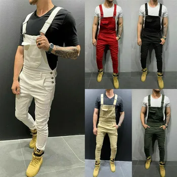 2020 Fashion Men's Jeans S-3XL Denim Slim Pants Bib Jumpsuits Suspender Overalls Casual Solid Costume
2020 Fashion Men's Jeans S-3XL Denim Slim Pants Bib Jumpsuits Suspender Overalls Casual Solid Costume