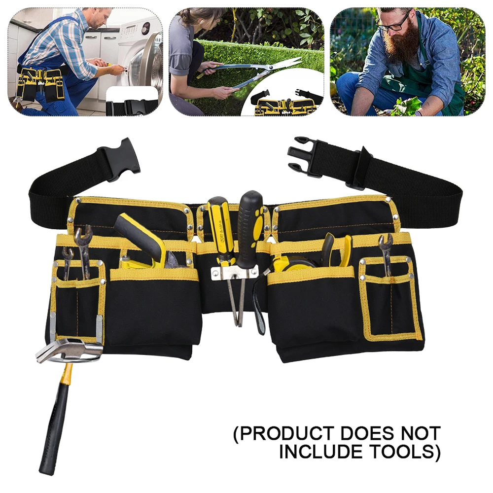 Multi-pockets Tool Bag Waist Pockets Electrician Tool Bag Oganizer Carrying Pouch Tools Bag Belt Waist Pocket Case 50cmx25cm
Multi-pockets Tool Bag Waist Pockets Electrician Tool Bag Oganizer Carrying Pouch Tools Bag Belt Waist Pocket Case 50cmx25cm