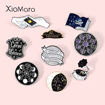 Starry Sky Enamel Pin Space Badge Night Moon phase Mercury Planet Constellation Astronaut Vast Universe Jewelry Lapel Pin Brooch
Starry Sky Enamel Pin Space Badge Night Moon phase Mercury Planet Constellation Astronaut Vast Universe Jewelry Lapel Pin Brooch