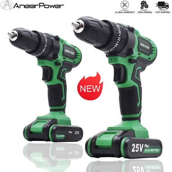 New 21V 25V Charging Drill Electric Screwdriver Electric Drill 3 Modes Power Tools Impact Drill For Drilling Screw Installation
New 21V 25V Charging Drill Electric Screwdriver Electric Drill 3 Modes Power Tools Impact Drill For Drilling Screw Installation