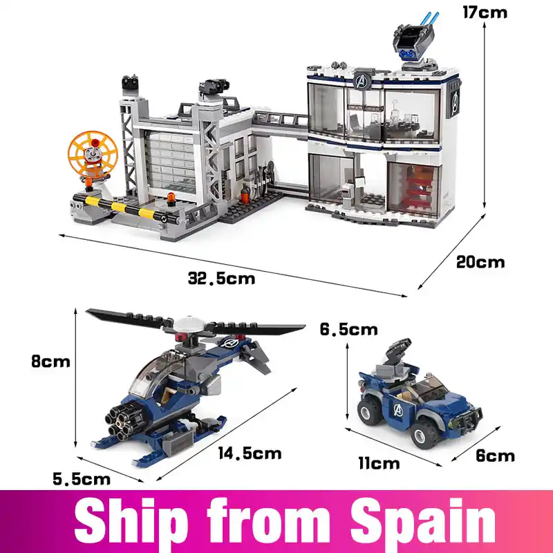 avengers endgame compound battle