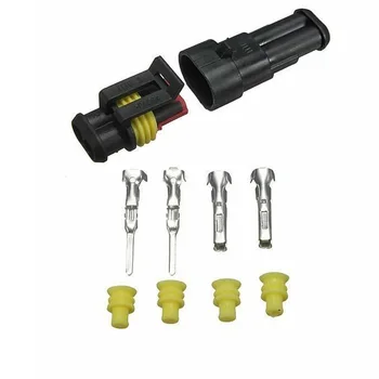 Wholesale 10X 2-Pin Way Car Auto Waterproof Electrical Connector Socket Wire For Trucks
Wholesale 10X 2-Pin Way Car Auto Waterproof Electrical Connector Socket Wire For Trucks