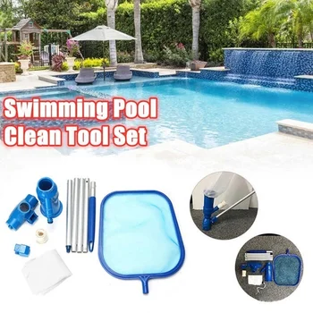 Swimming Pool Pond Fountain Vacuum Cleaner Suction Head Pond Cleaning Leaf Skimmer Mesh Set
Swimming Pool Pond Fountain Vacuum Cleaner Suction Head Pond Cleaning Leaf Skimmer Mesh Set