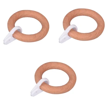 3Pcs Wooden Rings Circle Solid Wood Rings Roman Rod Rings for Home Curtain Rod
3Pcs Wooden Rings Circle Solid Wood Rings Roman Rod Rings for Home Curtain Rod
