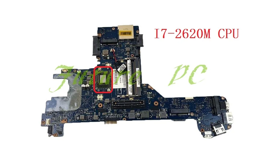 Материнская плата JOUTNDLN для ноутбука DELL Latitude E6320 с процессором I7-2620M Y45W5 0Y45W5 CN-0Y45W5