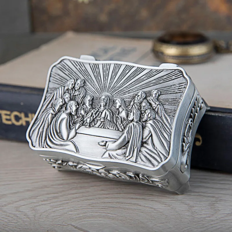 The Last Supper Theme Christian Trinket Jewelry Box Egyptian Gift Storage Case Home Art Craft Decoration Organizer Casket Chest
The Last Supper Theme Christian Trinket Jewelry Box Egyptian Gift Storage Case Home Art Craft Decoration Organizer Casket Chest