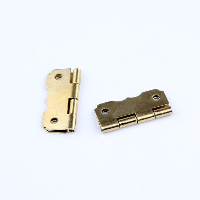 

10pcs 30 * 25mm Small hinge closing cabinet hinges butterfly hinge wooden wine box 270 degrees