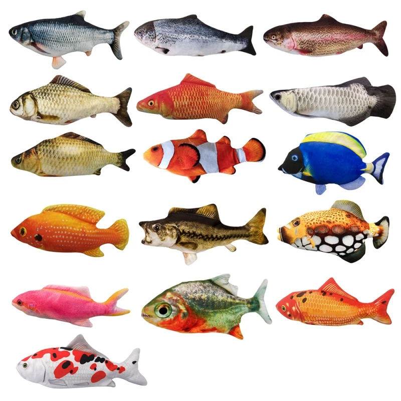 Pet Cat Dog Toy Electric Jumping Fish Moving Kicker Fish Toys Realistic Flopping Fish Fun Toy For Kids Pets With Chargeable Moto
Pet Cat Dog Toy Electric Jumping Fish Moving Kicker Fish Toys Realistic Flopping Fish Fun Toy For Kids Pets With Chargeable Moto