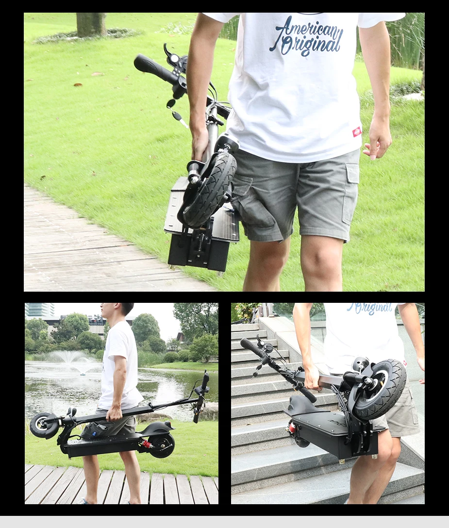 60KM/H Electric Scooter 1000W 48V Motor Foldable For Adult E Skateboard Electro Road tire Max speed 60Km/H Electro scooter 60KM/H Electric Scooter 1000W 48V Motor Foldable For Adult E Skateboard Electro Road tire Max speed 60Km/H Electro scooter