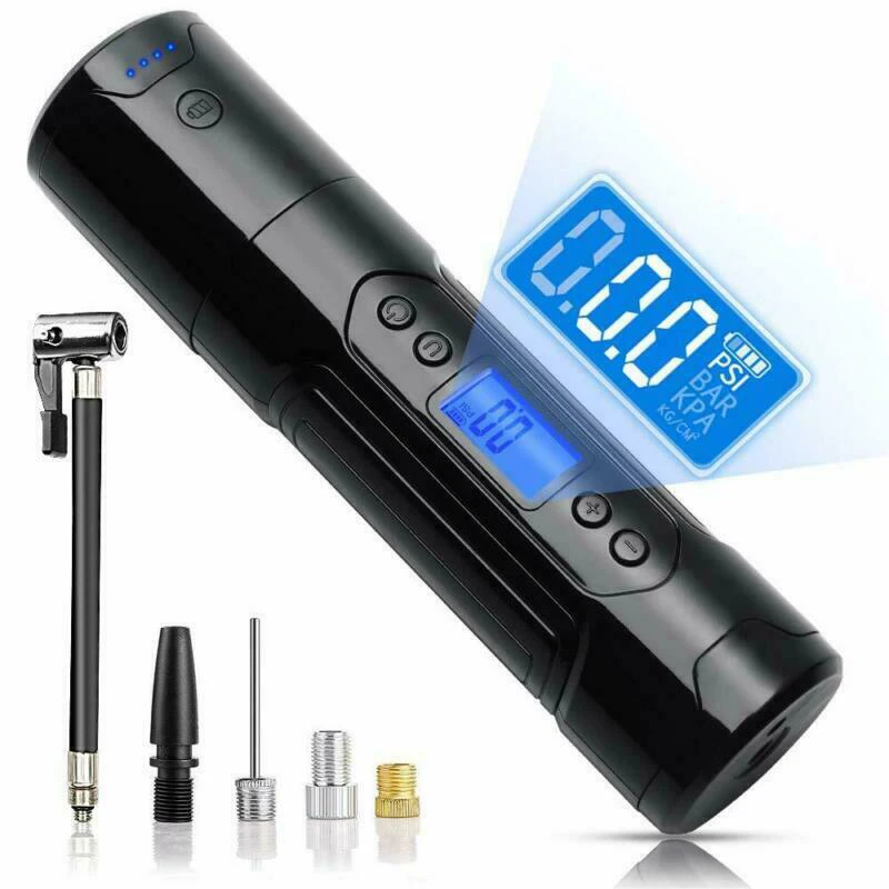 Portable Air Compressor Mini Rechargeable Air Inflator Pump Cordless Electric Air Pump 150PSI 12V for Ball Bicycle Car
Portable Air Compressor Mini Rechargeable Air Inflator Pump Cordless Electric Air Pump 150PSI 12V for Ball Bicycle Car