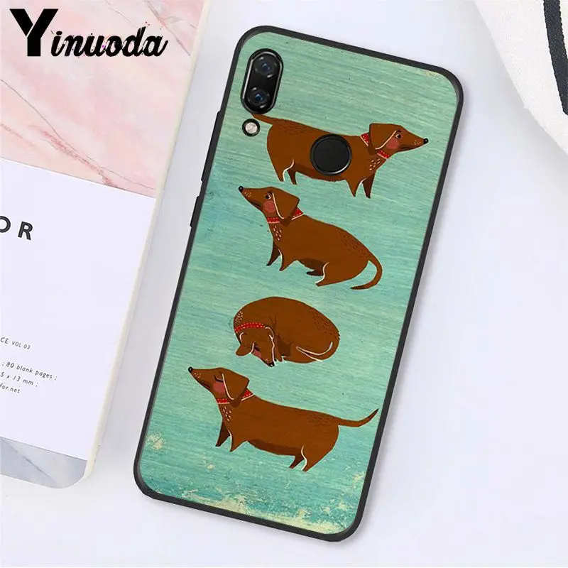 Cartoon Animals Dogs Dachshund