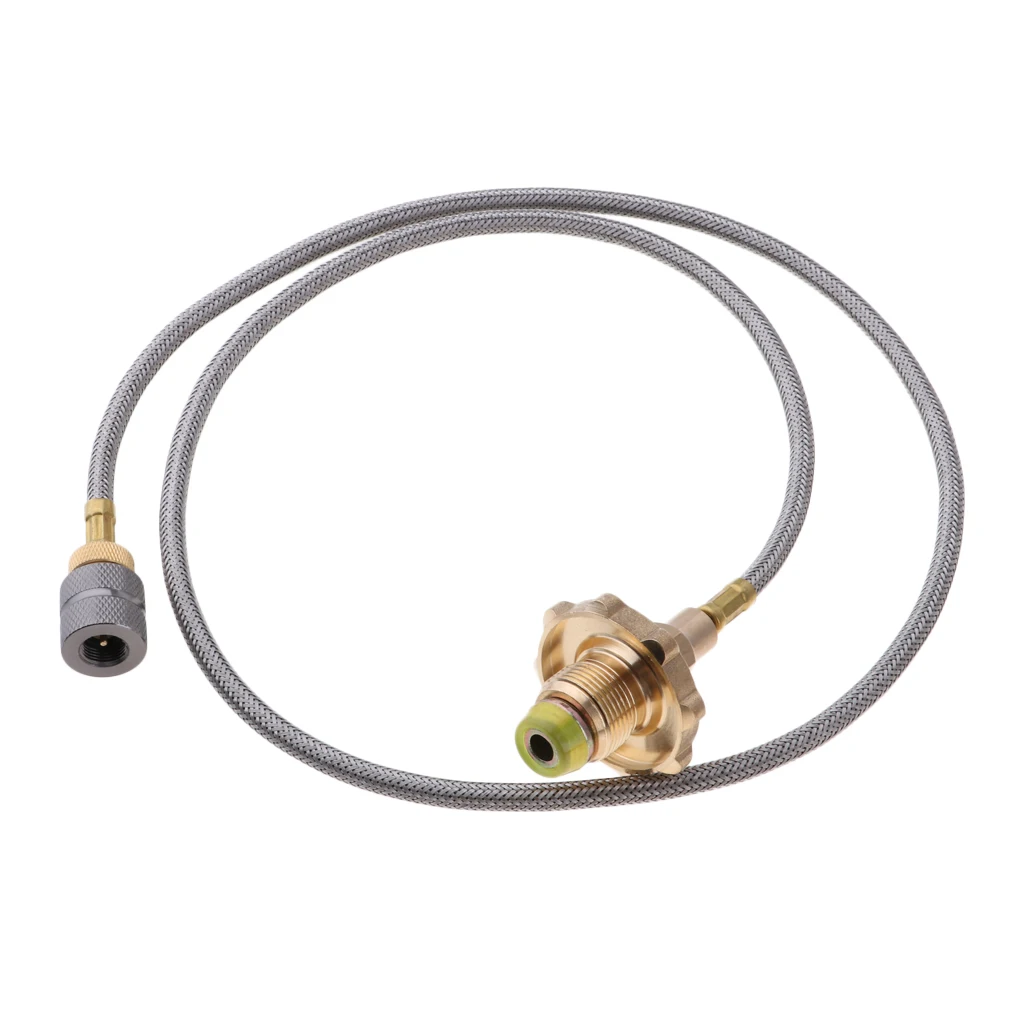 Propane Hose Adapter Replacement for Heater Grill Stoves Gas Tank Cylinder Regulator for Camping Hiking Backpacking Fishing Acce Propane Hose Adapter Replacement for Heater Grill Stoves Gas Tank Cylinder Regulator for Camping Hiking Backpacking Fishing Acce