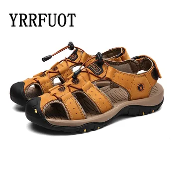 Vogue Pop Summer Men Casual Sandals Cool Hollow Beach Shoes Light Breathable Flat Shoes Man' Wearable Leisure Sandal Big Size 
Vogue Pop Summer Men Casual Sandals Cool Hollow Beach Shoes Light Breathable Flat Shoes Man' Wearable Leisure Sandal Big Size