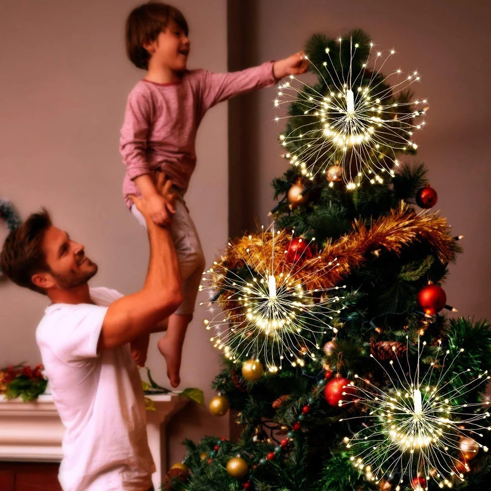 LED Firework Light Explosion Light Dandelion Light LED String Christmas Day Decoration Hanging Light Ambient Light USB battery
LED Firework Light Explosion Light Dandelion Light LED String Christmas Day Decoration Hanging Light Ambient Light USB battery