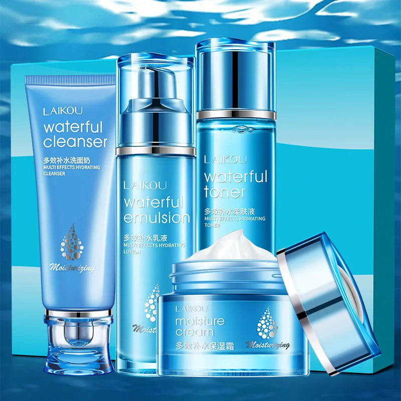 Lai Kou New Multi-Effect Moisturizing 4 Pieces in a Set Water Moisturizing Skin Care Product Set Facial Care Set a Generation of
Lai Kou New Multi-Effect Moisturizing 4 Pieces in a Set Water Moisturizing Skin Care Product Set Facial Care Set a Generation of