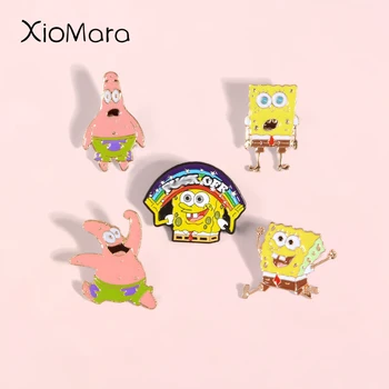 Bob And Patrick Enamel Pins Cartoon Jewelry Brooches Lapel Pins For Kids Close Friends
Bob And Patrick Enamel Pins Cartoon Jewelry Brooches Lapel Pins For Kids Close Friends