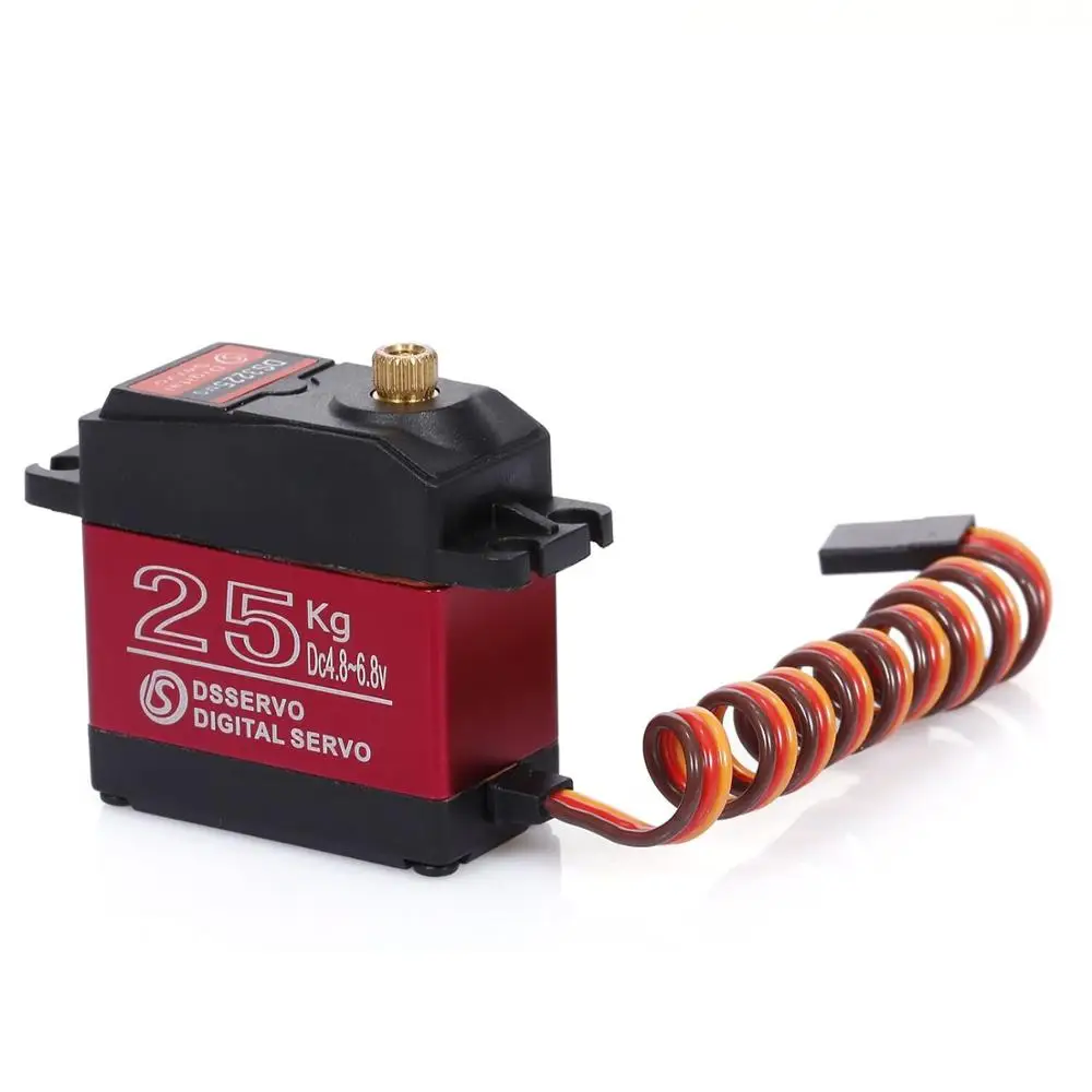 NEW DS3225MG 2PCS Update RC Servo 25KG Full Metal Gear Digital Servo Baja Servo Waterproof Version For Cars RC Toys
NEW DS3225MG 2PCS Update RC Servo 25KG Full Metal Gear Digital Servo Baja Servo Waterproof Version For Cars RC Toys