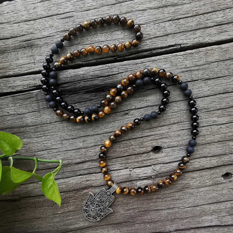 8mm Natural Stone Beads,Black Onyx, Tigers Eye,Protection,JapaMala Sets,Spiritual Jewelry,Meditation,Inspirational,108 Mala Bead
8mm Natural Stone Beads,Black Onyx, Tigers Eye,Protection,JapaMala Sets,Spiritual Jewelry,Meditation,Inspirational,108 Mala Bead