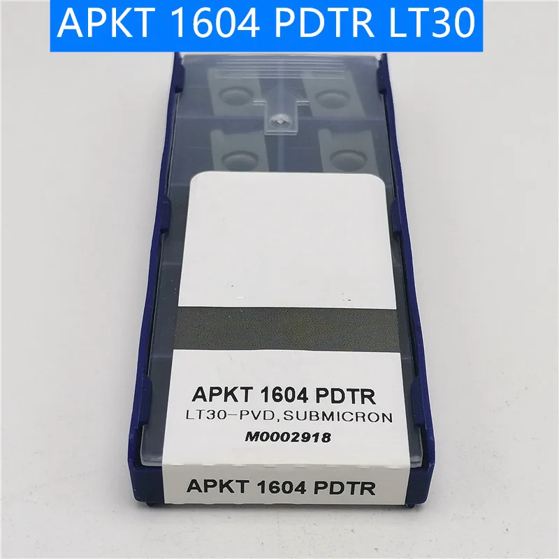 Tungsten Carbide APKT1604 PDTR LT30 CNC Blade Carbide Milling Cutter apkt 1604 PVD Turning Insert Indexable Lathe Tool
Tungsten Carbide APKT1604 PDTR LT30 CNC Blade Carbide Milling Cutter apkt 1604 PVD Turning Insert Indexable Lathe Tool