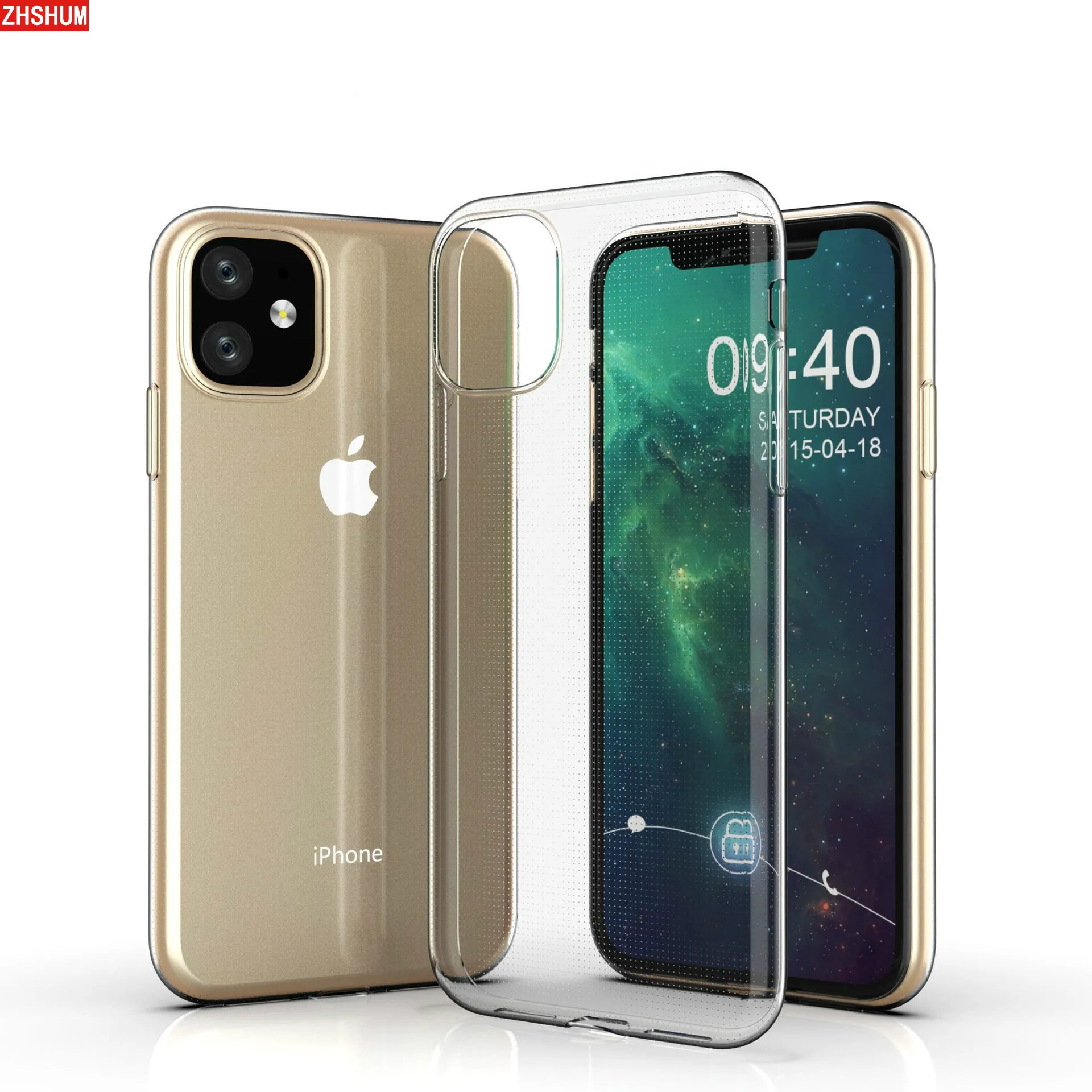Soft Clear Ultra-thin Silicone Case for Iphone 11 Pro Max Back Cover Full Protection Bumper House for Iphone 11 Pro XI 11 Fundas
Soft Clear Ultra-thin Silicone Case for Iphone 11 Pro Max Back Cover Full Protection Bumper House for Iphone 11 Pro XI 11 Fundas