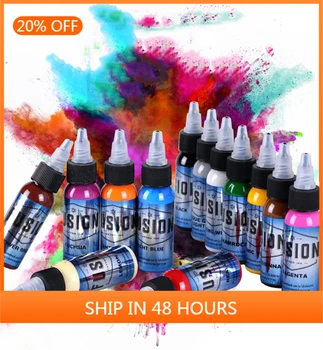Fusion 16 Color Set Professional Tattoo Ink Body Art Tattoo Paint Set Permanent Tatoo Color Pigment Tinta
Fusion 16 Color Set Professional Tattoo Ink Body Art Tattoo Paint Set Permanent Tatoo Color Pigment Tinta