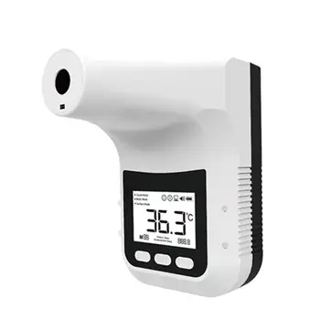 K3 Pro Wall Mount LCD Digital Infrared Thermometer Non-Contact High Precision Forehead Thermometer for Home Office Temperature
K3 Pro Wall Mount LCD Digital Infrared Thermometer Non-Contact High Precision Forehead Thermometer for Home Office Temperature