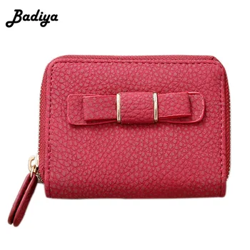 Mini Lady Wallet PU Leather Personlity Bow Short Coin Purse Multi-card Position Credit Card Holder Cute Students Clutch Bag
Mini Lady Wallet PU Leather Personlity Bow Short Coin Purse Multi-card Position Credit Card Holder Cute Students Clutch Bag