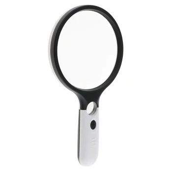Lighted Magnifying Magnifier Lens Glass Reading Map Jewelry Loupe for Low Vision 2X 30X
Lighted Magnifying Magnifier Lens Glass Reading Map Jewelry Loupe for Low Vision 2X 30X