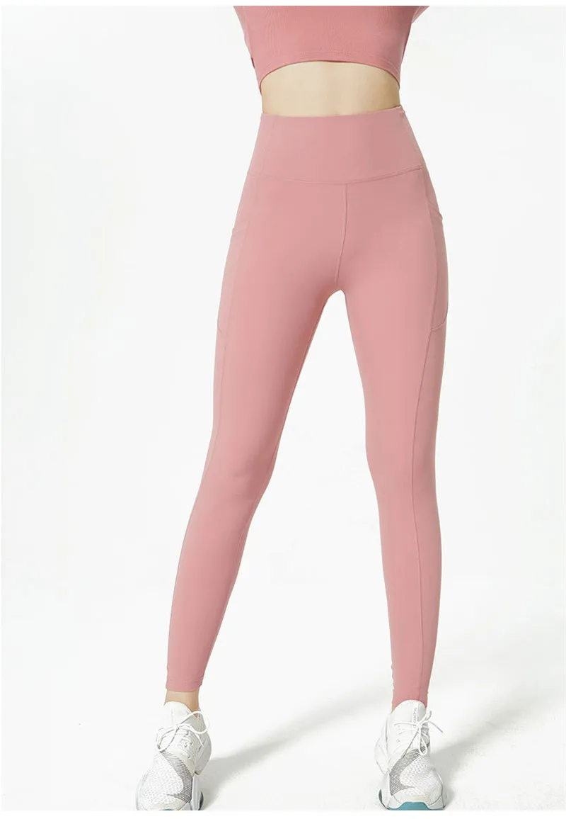 H92f28ae8b7aa4c689aa81df0dc9bbab6E - Zwarte gymnastieklegging met zakken Groothandel - Wholesale Gym Clothing Manufacturer| Worldwide Delivery