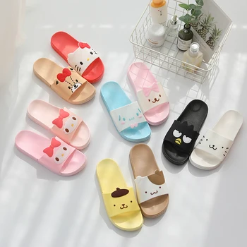 Hello Kitty My Melody Cinnamoroll Pompompurin Badtz-maru Summer Slippers Flip Flop Sandals for Women Girls Gifts
Hello Kitty My Melody Cinnamoroll Pompompurin Badtz-maru Summer Slippers Flip Flop Sandals for Women Girls Gifts