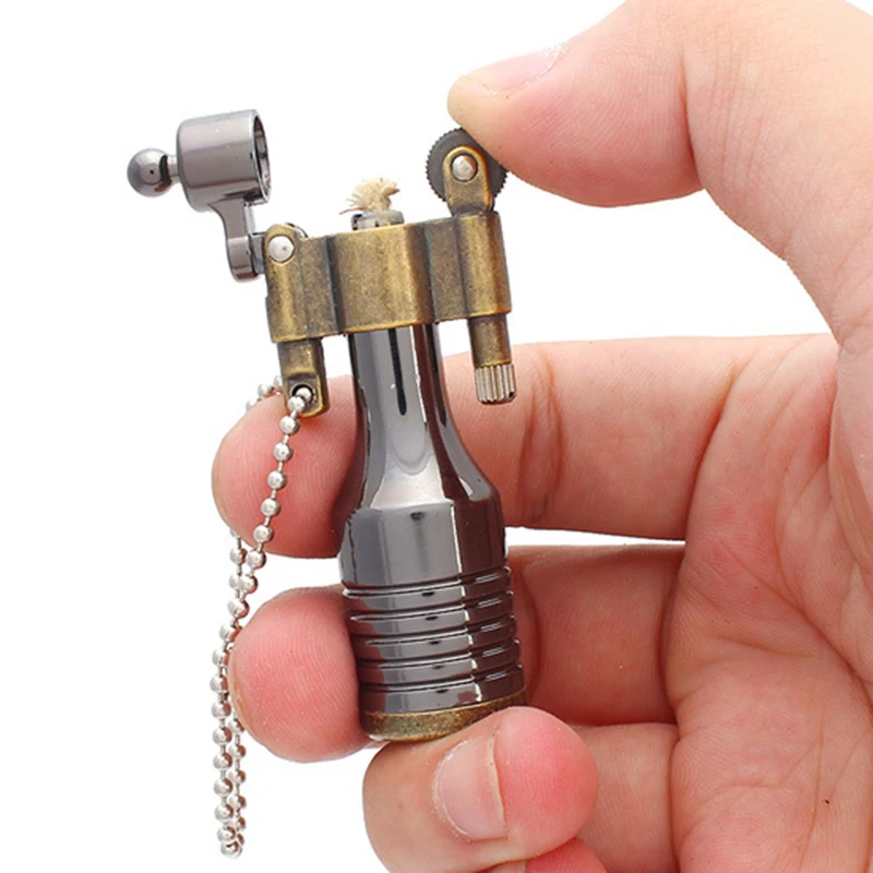 Retro Bullet Free Fire Torch Lighter Flint Grinding Wheel Ignition Oil Lighter Keychain Metal Cigarette Lighter Gadget For Man
Retro Bullet Free Fire Torch Lighter Flint Grinding Wheel Ignition Oil Lighter Keychain Metal Cigarette Lighter Gadget For Man