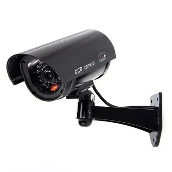 LESHP CA-11 Monitor Security Guard Simulation Surveillance Bullet Camera Outdoor Indoor Dummy IR Camera with Red flashing light
LESHP CA-11 Monitor Security Guard Simulation Surveillance Bullet Camera Outdoor Indoor Dummy IR Camera with Red flashing light