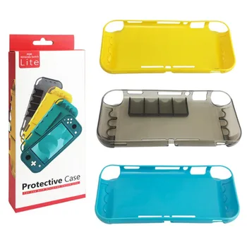 For Switch Lite Mainframe Protective Cover With Grip NS Mini TPU Non-slip Protective Shell With Card Slot
For Switch Lite Mainframe Protective Cover With Grip NS Mini TPU Non-slip Protective Shell With Card Slot