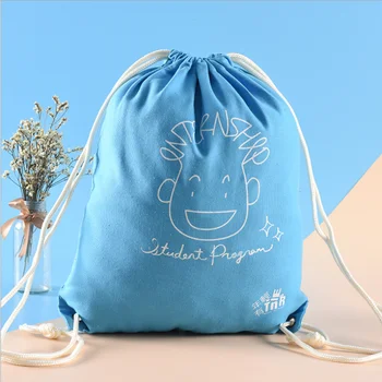 2020 New Custom Cotton Drawstring Bags with Your Logo String Backpack For Girl and Children School Store
2020 New Custom Cotton Drawstring Bags with Your Logo String Backpack For Girl and Children School Store