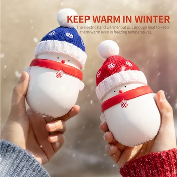10000mAh USB Rechargeable Electric Hand Warmer Portable Power Bank with Type-C Double-Side Heating Hand Warmer Pocket Charger
10000mAh USB Rechargeable Electric Hand Warmer Portable Power Bank with Type-C Double-Side Heating Hand Warmer Pocket Charger