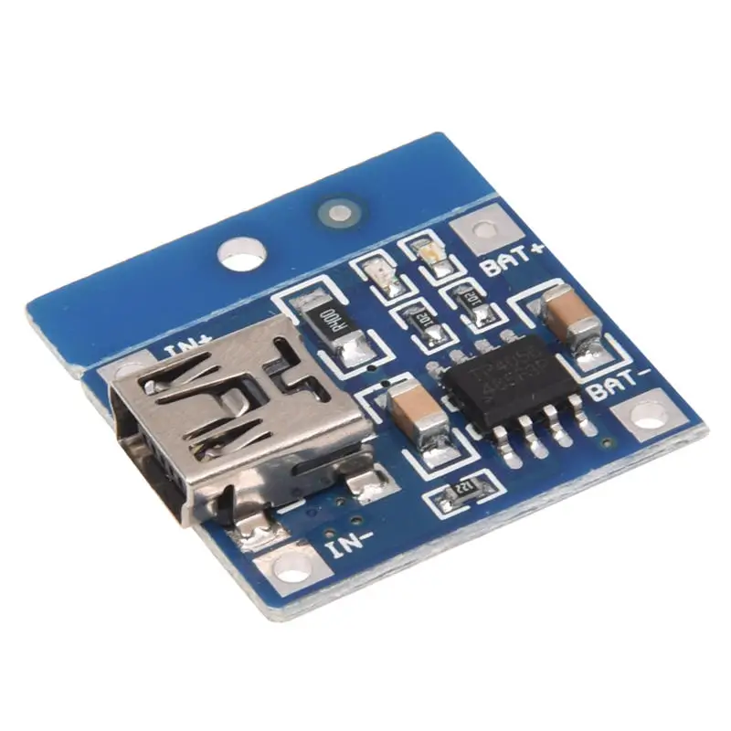 TP4056 1A Lithium Battery Charging Lipo charger embarks Module DIY Mini USB Port Blue
TP4056 1A Lithium Battery Charging Lipo charger embarks Module DIY Mini USB Port Blue