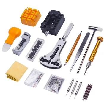 149pcs Watch Repair Tool Kit Watch Link Pin Remover Case Opener Spring Bar Remover Watchmaker Tools with PU Carry Case
149pcs Watch Repair Tool Kit Watch Link Pin Remover Case Opener Spring Bar Remover Watchmaker Tools with PU Carry Case