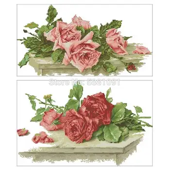 Roses on the table patterns Counted Cross Stitch 11CT 14CT 18CT DIY Cross Stitch Kits Embroidery Needlework Sets home decor
Roses on the table patterns Counted Cross Stitch 11CT 14CT 18CT DIY Cross Stitch Kits Embroidery Needlework Sets home decor