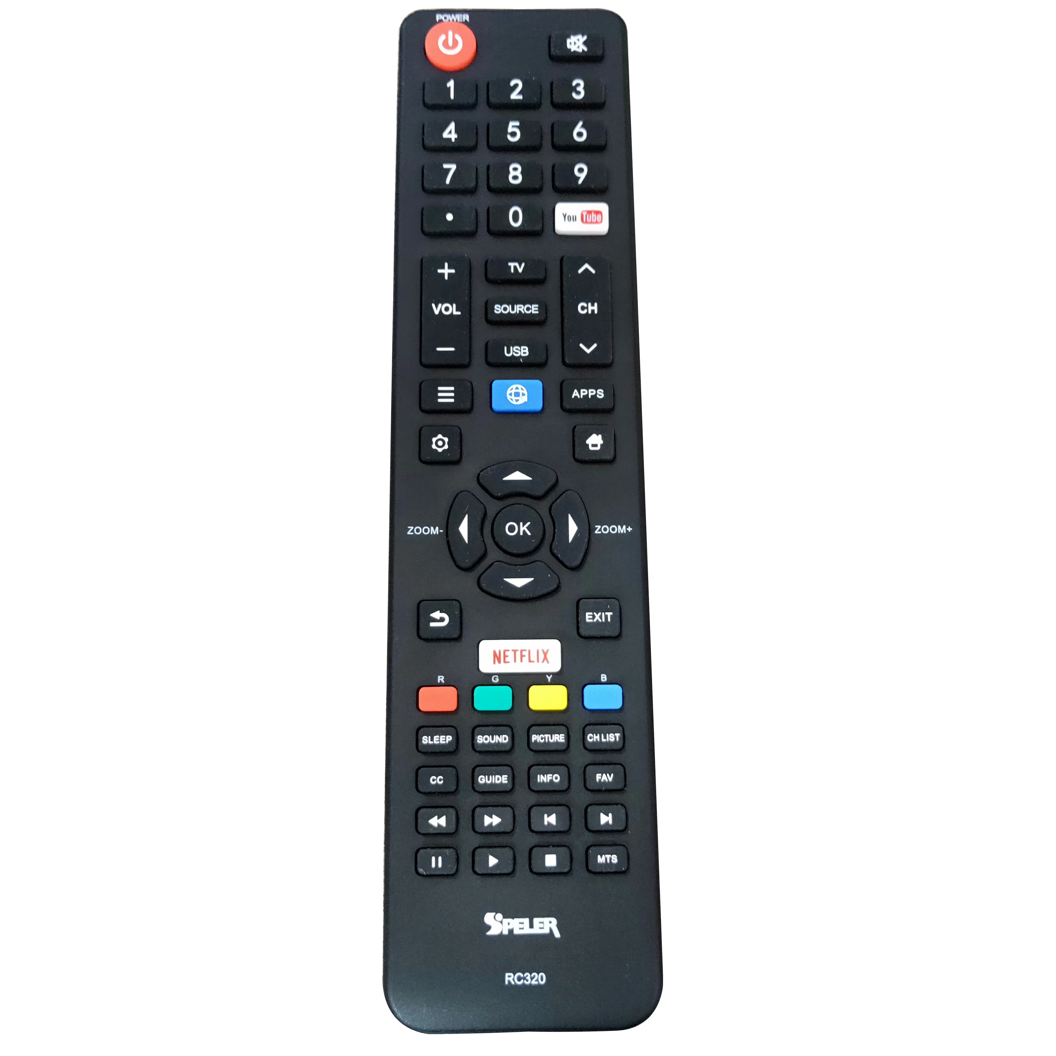 NEW Original for speler TV Remote control RC320 06-532W54-TY01X whit youtube Fernbedienung
NEW Original for speler TV Remote control RC320 06-532W54-TY01X whit youtube Fernbedienung