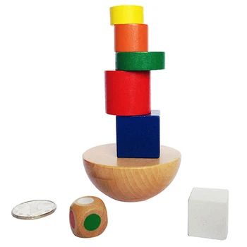 Wooden Balancing Game Children Education Buliding Blocks Creative Toy 
Wooden Balancing Game Children Education Buliding Blocks Creative Toy