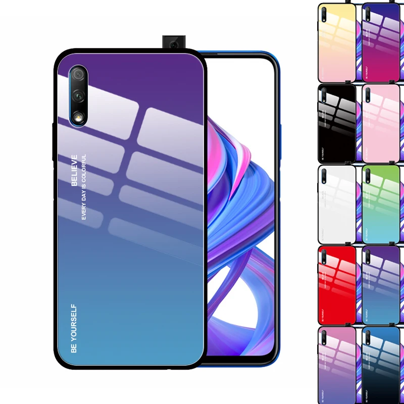 Fashion Crystal Gradient Tempered Glass Case for Huawei Honor 20 Pro 9X 8X 10 Lite V20 6X V10 9N Anti-Scratch Shockproof Cover
Fashion Crystal Gradient Tempered Glass Case for Huawei Honor 20 Pro 9X 8X 10 Lite V20 6X V10 9N Anti-Scratch Shockproof Cover