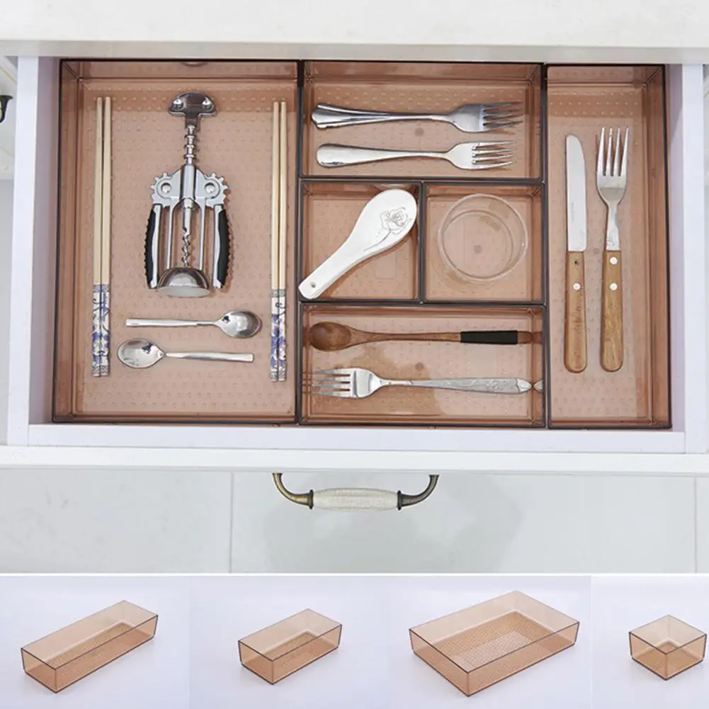 Kitchen Accessories Plastic Storage Box Grids Bowl Spoon Knife Holder Storage Box Drawer Organizer Tableware Storage Box Durable
Kitchen Accessories Plastic Storage Box Grids Bowl Spoon Knife Holder Storage Box Drawer Organizer Tableware Storage Box Durable