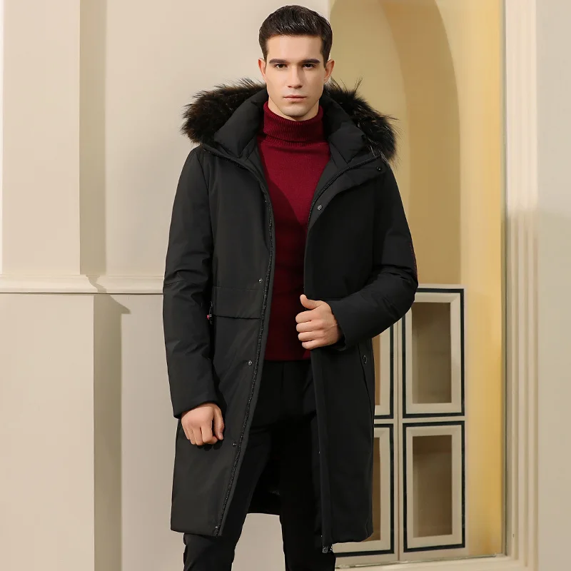 Men's down jacket 2019 new explosion models in the long paragraph handsome winter thickened knee coat
Men's down jacket 2019 new explosion models in the long paragraph handsome winter thickened knee coat