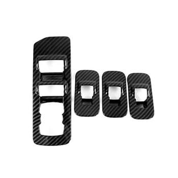 ABS Carbon Fiber Window Switch Panel Overlay Cover Trim For Ford F150 2017-2020 Interior Accessories 
ABS Carbon Fiber Window Switch Panel Overlay Cover Trim For Ford F150 2017-2020 Interior Accessories